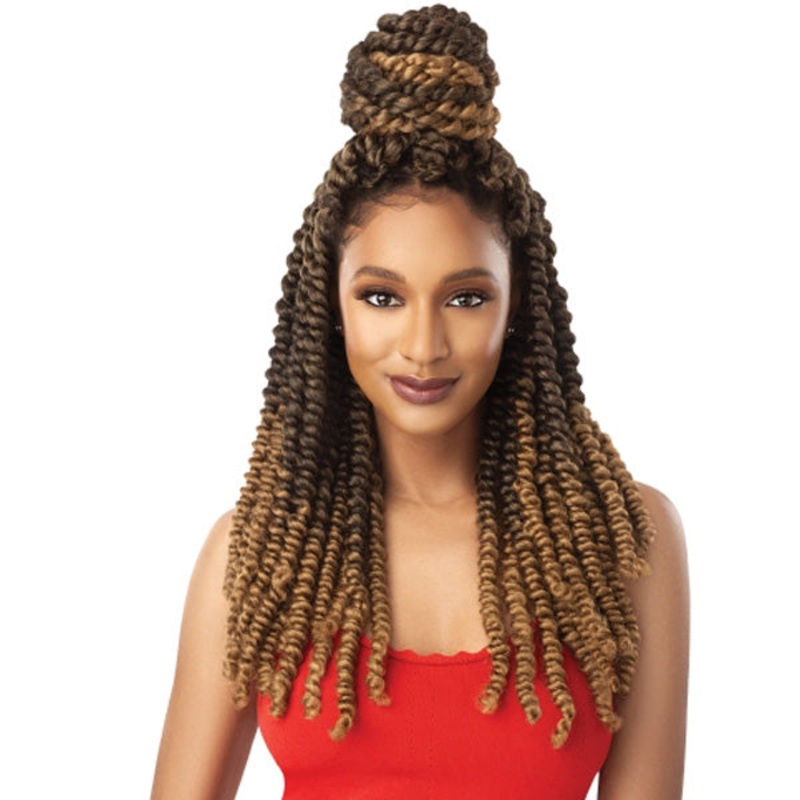 Outre Synthetic X-Pression Twisted Up Crochet Braid – PRE TWISTED PASSION TWIST18″ 613