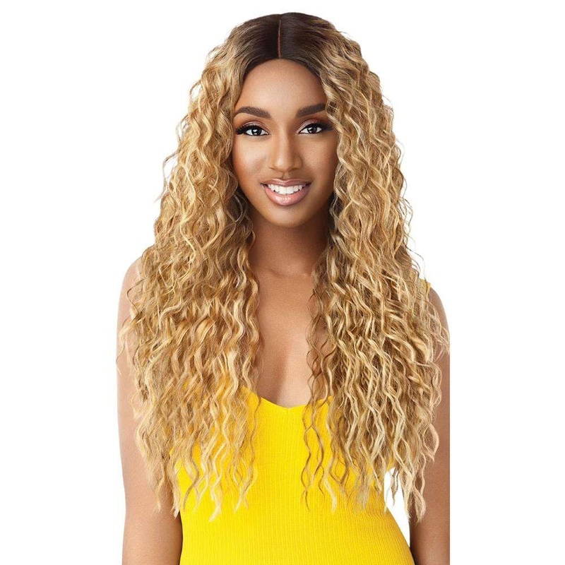 Outre The Daily Wig Synthetic Lace Part Wig – Thora 1 JET BLACK