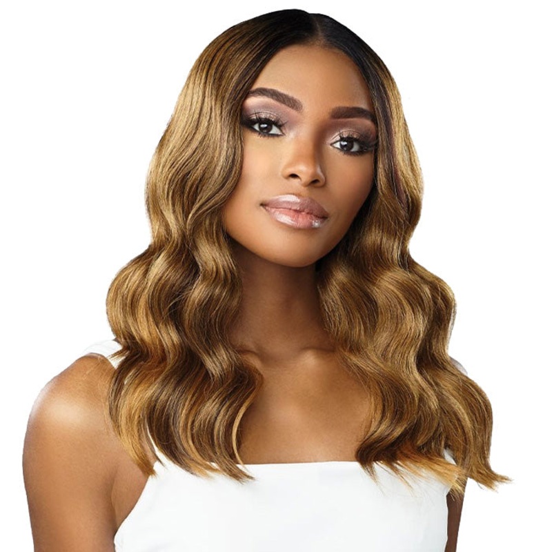 Sensationnel Human Hair Blend Butta HD Lace Front Wig – BEACH WAVE 20 1
