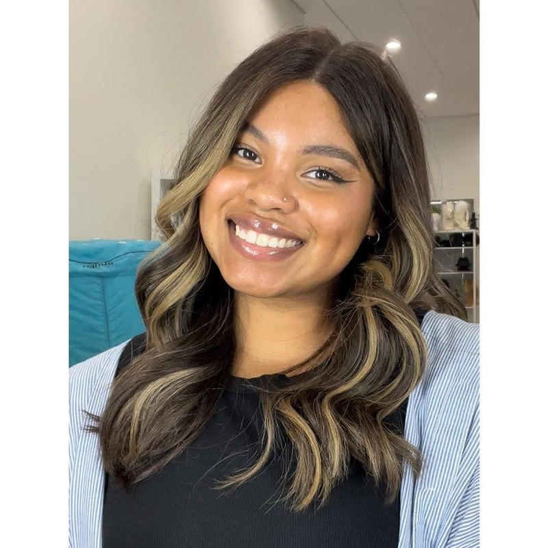 20″ Secret Lace Top Wig #4 Dark Brown w/ Warm Balayage