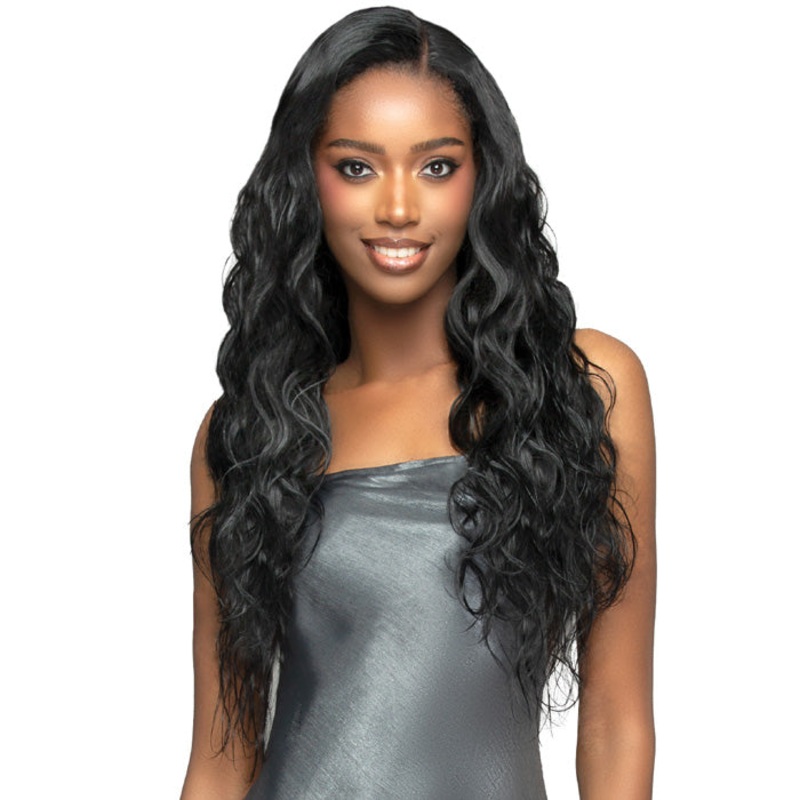 Bobbi Boss Indiremi 100% Unprocessed Virgin Remy Hair Weave Bone Straight – BODY WAVE MULTI 10/12/14 NATURAL