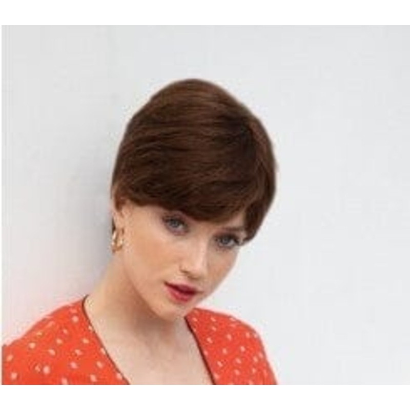 Kris Human Hair Wig by Rene of Paris Brown Spice