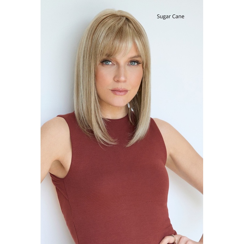 Tatum Mono Top Wig by Amore Apricot Frost