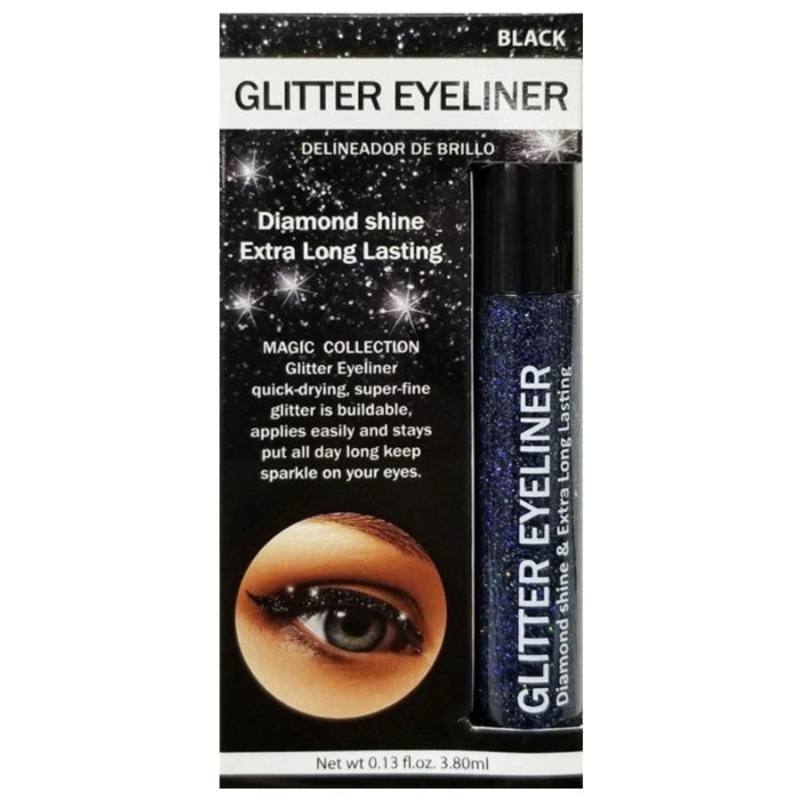 Magic Glitter Diamond Shine Eyeliner 0.2 fl oz BLACK