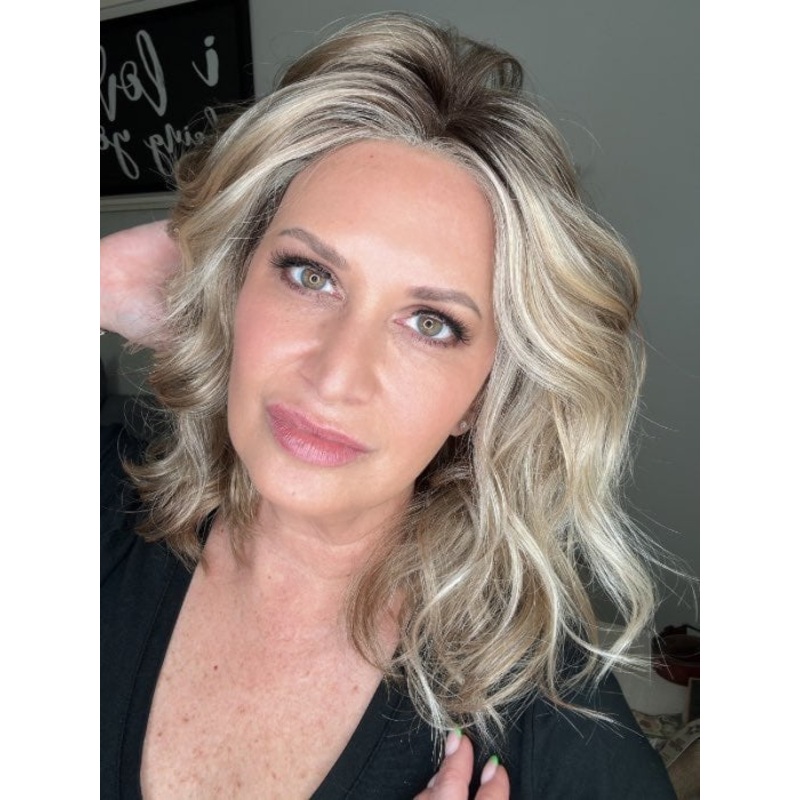 Mila | Synthetic Lace Front Wig (Mono Top) 1B