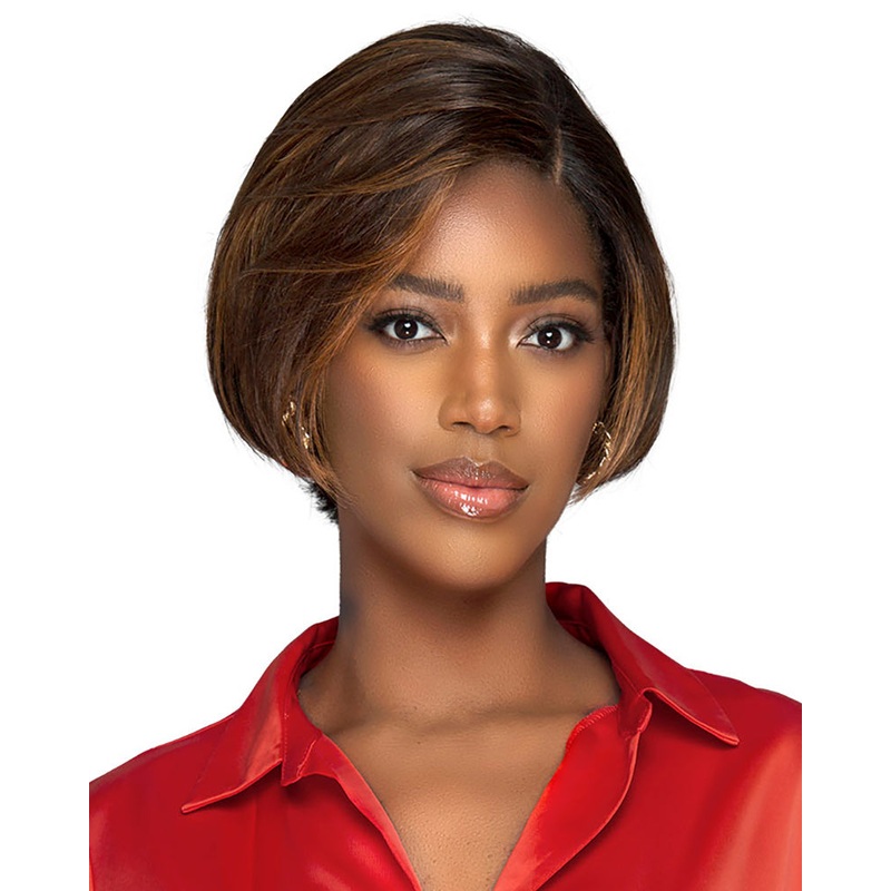 Monique | Lace Front Human Hair Wig by Bobbi Boss DLT1B/2718