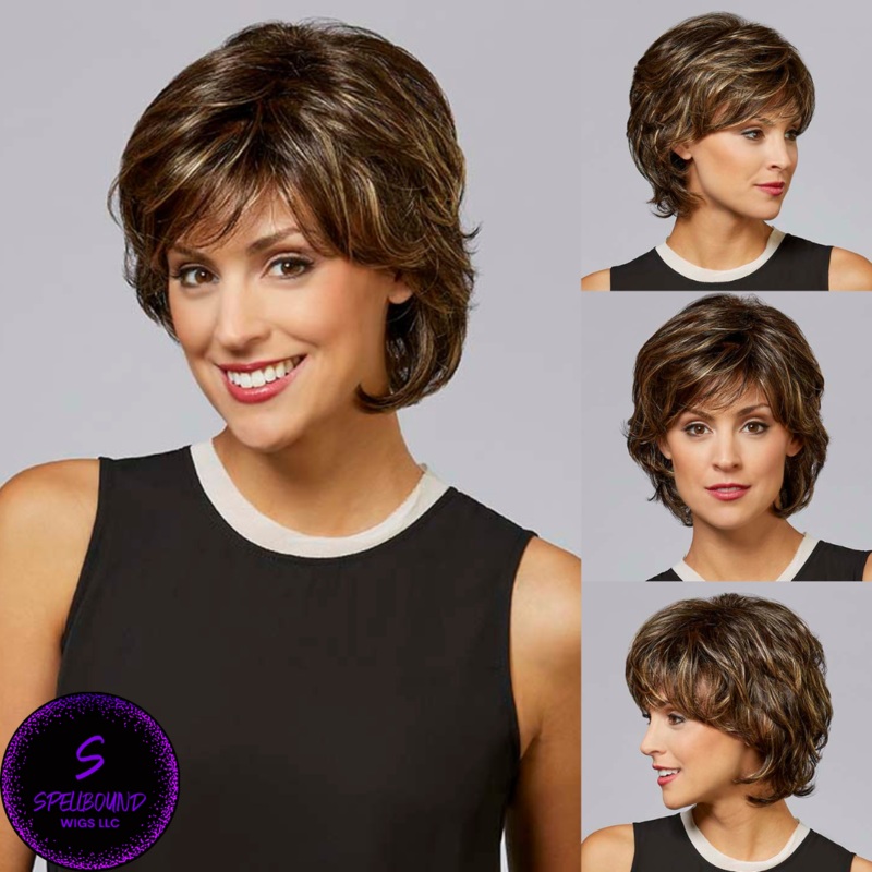 Nikki – Synthetic Wig Collection by Henry Margu 1BH – Off black with medium dark brown highlights