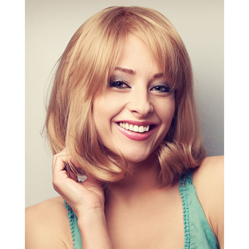 Topaz | Monofilament Human Hair Wig by Louis Ferre Bronzed Brown