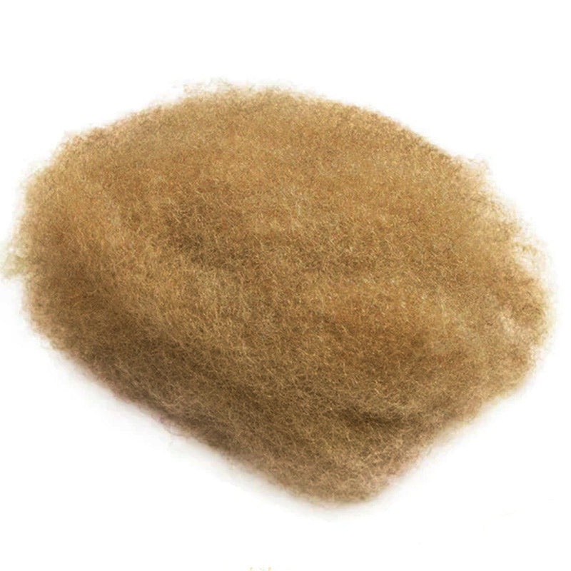 CLEARANCE SALE| #QBrown Gold Color Afro kinky Bulk Hair Extensions #QBrown 3 Packs (Full Head) 10”