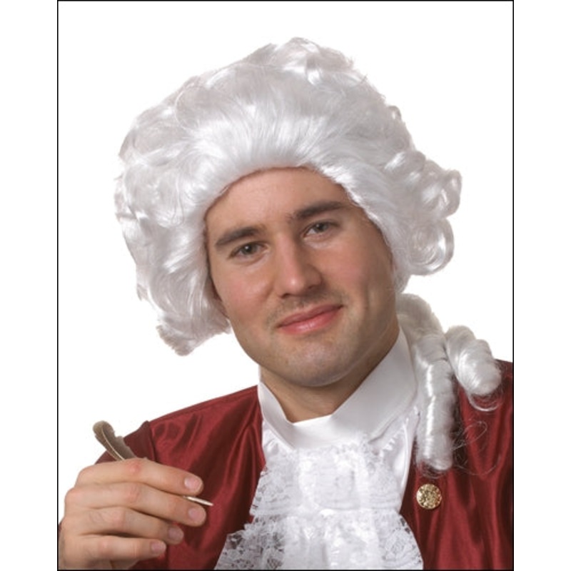 Economy Colonial Man | Costume Wig by Franco 8 – White