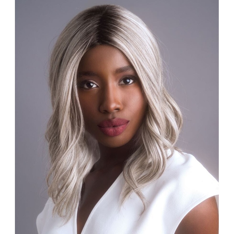 High Heat Mid Wavy Topper by Rene of Paris | Alexander Couture Collection ROP Cherry Merlot