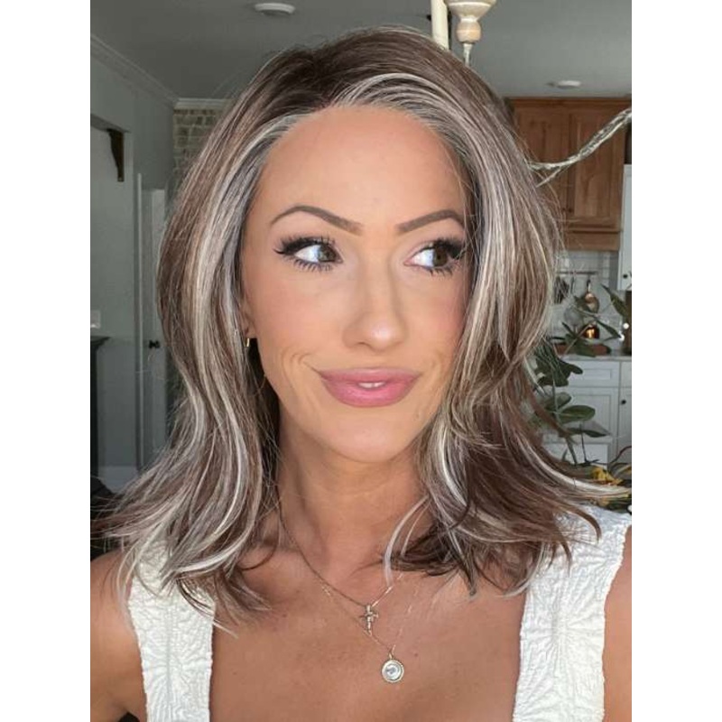 Dazzling Wavez | Synthetic Lace Front Wig (Mono Part) CREAMY-TOFFEE