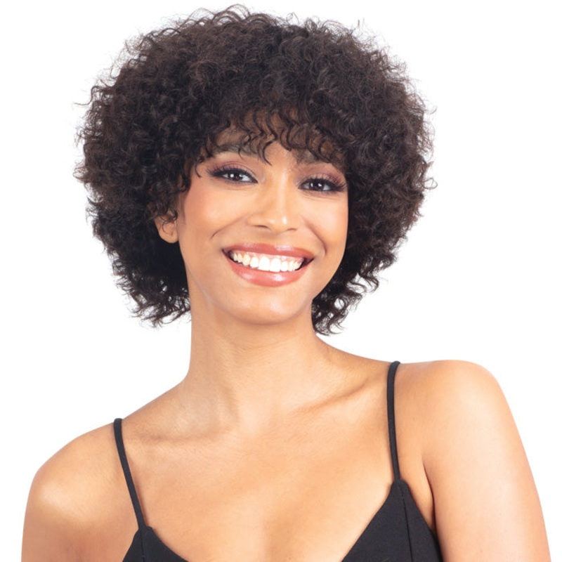 Model Model Nude Brazilian Natural 100% Human Hair Full Wig – TESSIE 44