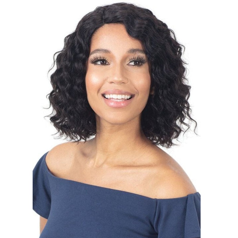 Model Model Nude Premium 100% Human Hair HD Lace Front 5″ Part Wig – BUFFY NATURAL