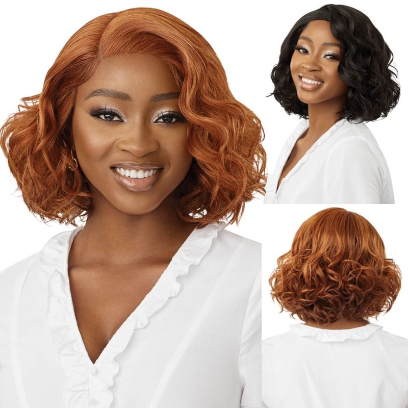 Outre EveryWear Synthetic HD Lace Front Wig – Every 37 1 JET BLACK