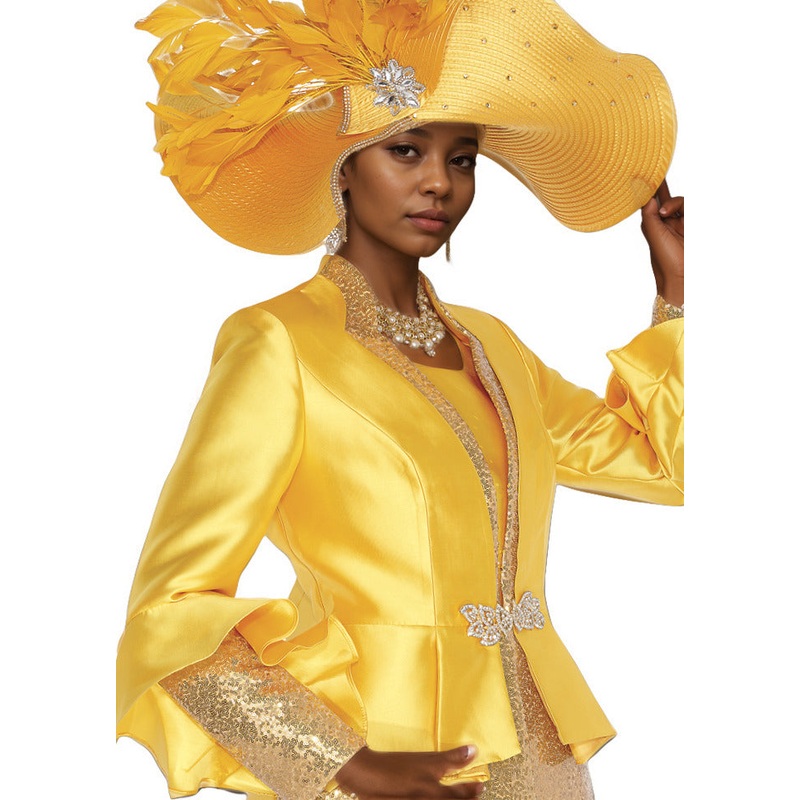 Sparkle of Style Hat Gold OS
