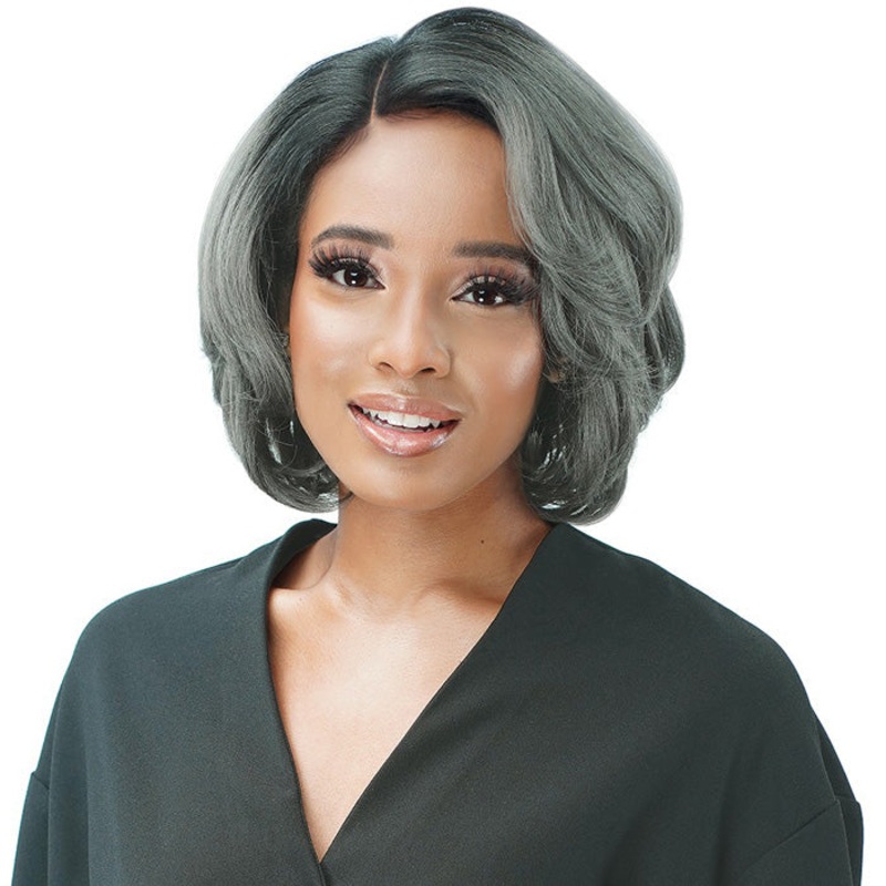 Zury Sis Human Hair Blend HD Lace Front Wig – PM LF MARTHA 1
