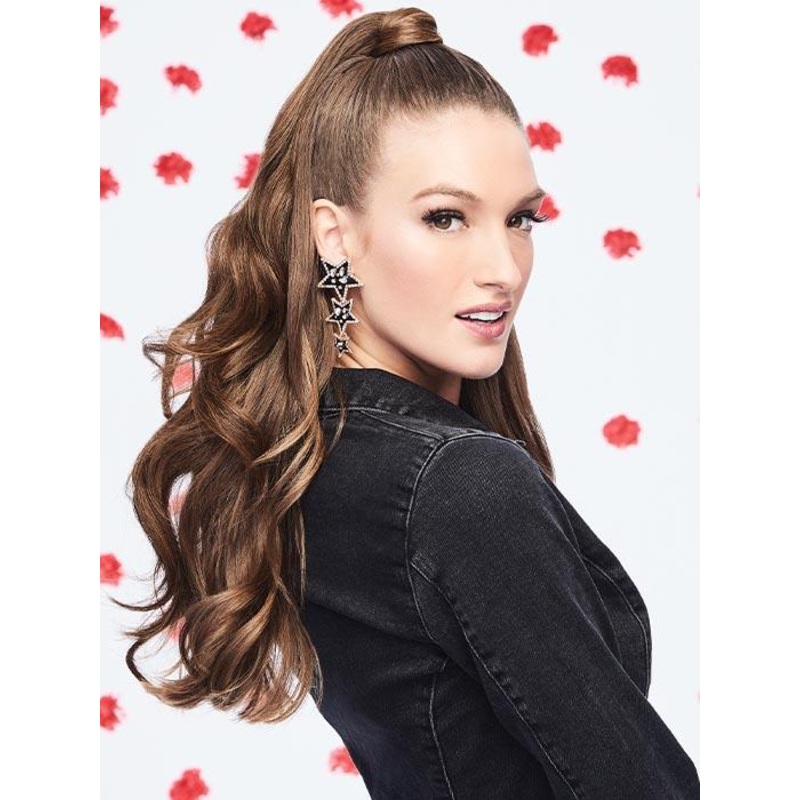 23″ Long Wave Pony | HF Synthetic Ponytail (Wrap-Around) R2