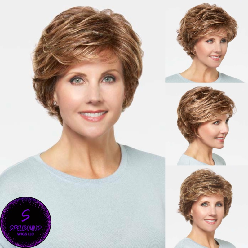Carly – Synthetic Wig Collection by Henry Margu 1BH – Off black with medium dark brown highlights
