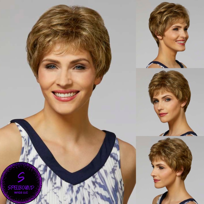 Monica – Naturally Yours Collection by Henry Margu 1BH – Off black with medium dark brown highlights