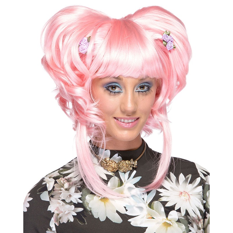 Yuki | Costume Wig by Characters 10-Hot Pink