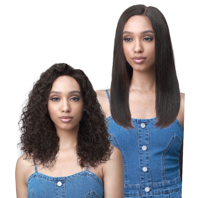 BOBBI BOSS 100% UNPROCESSED HUMAN HAIR 13X4 HD Lace Frontal Wig- MHLF550 FREDA NATURALBK