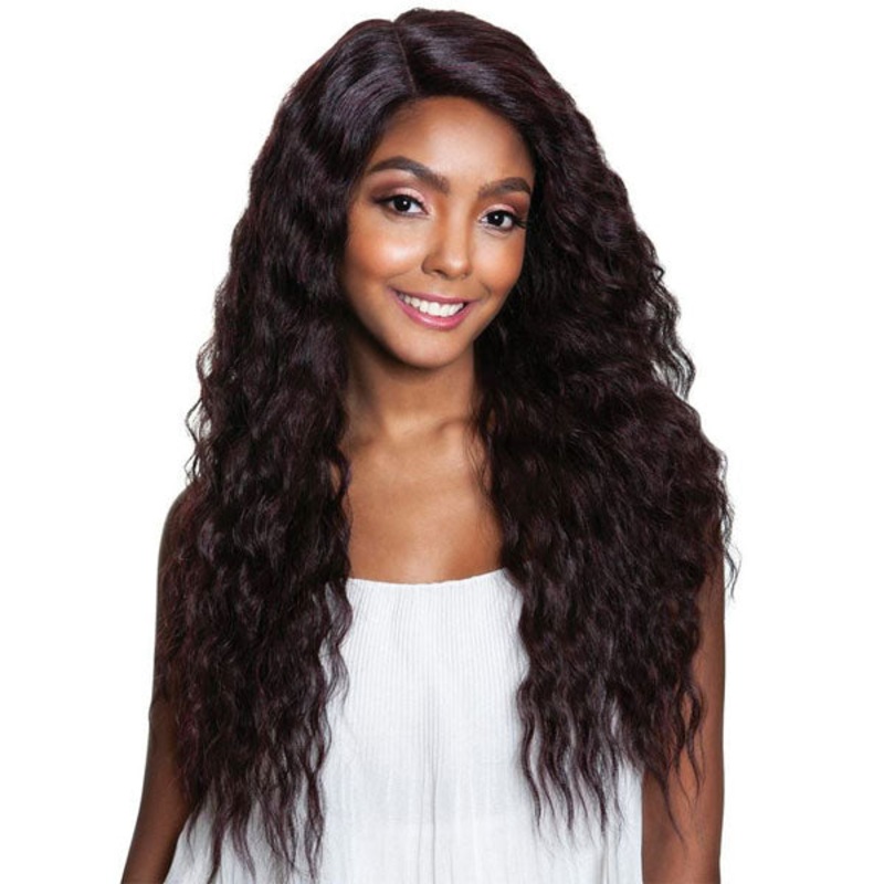 Brown Sugar Human Hair StyleMix Flat & Lay Lace Front Wig BSL202 ROSEMARY 1