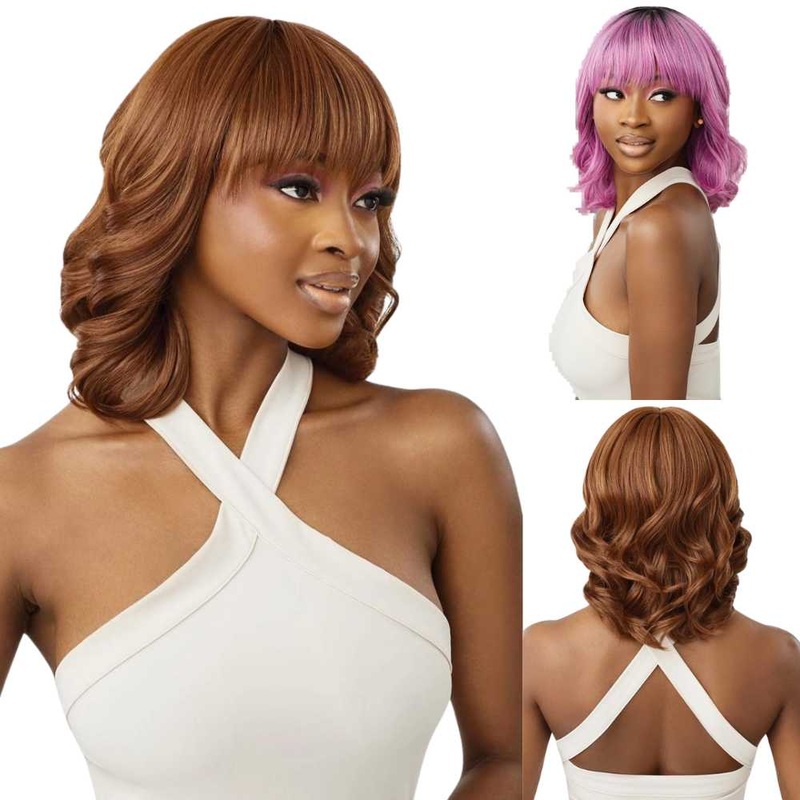 Outre WigPop Synthetic Full Wig – Luiza 1 JET BLACK