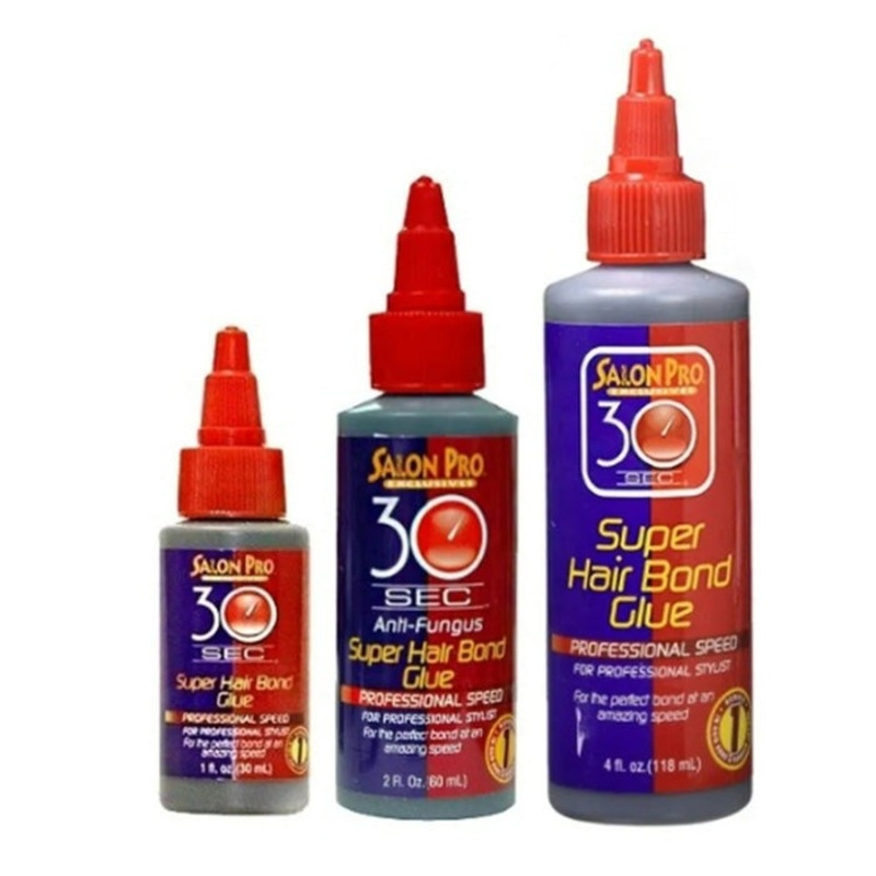 Salon Pro 30 Sec Hair Bonding Glue 1 oz, 2 oz, 4 oz 1 oz