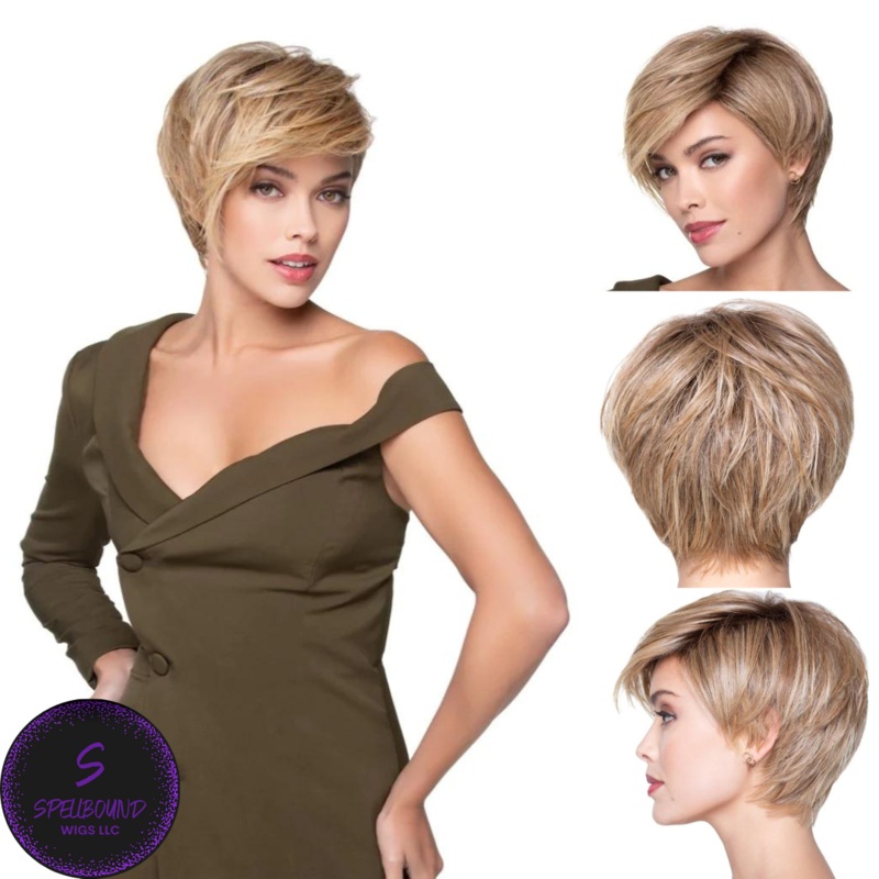Angled Pixie – Look Fabulous Collection by TressAllure 1 – Black