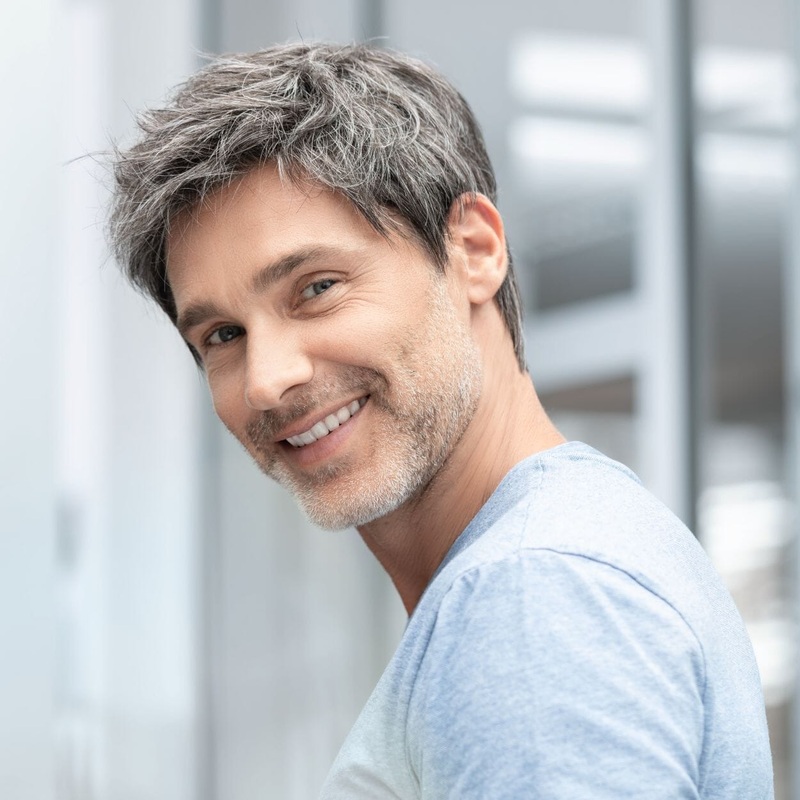 Bradford Men’s Wig by Ellen Wille Pepper Mix