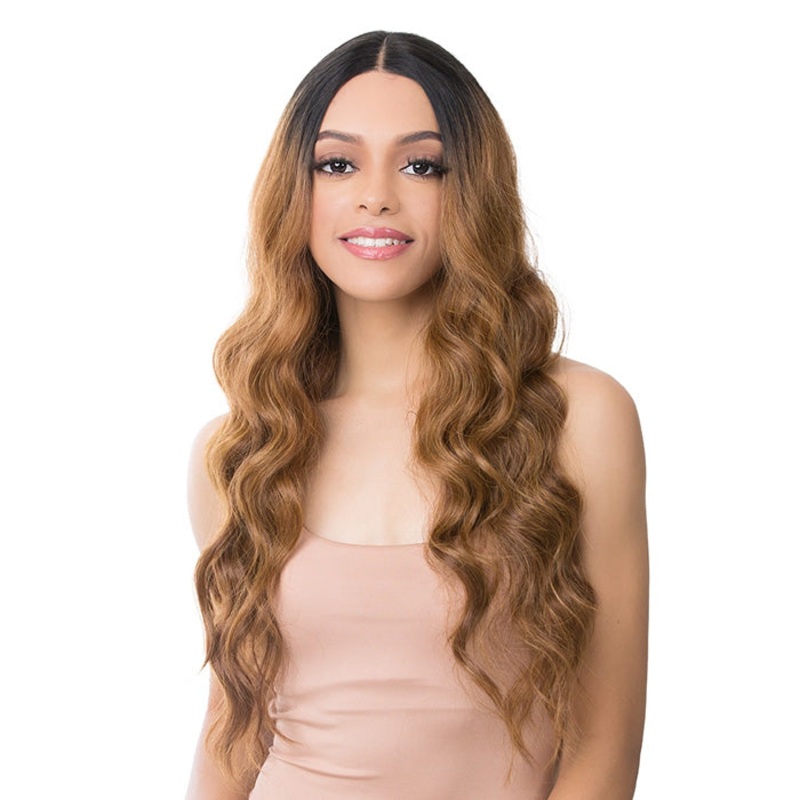 It’s a Wig Human Hair Blend HD Lace Wig – ROMANCE CURL 26″ 1