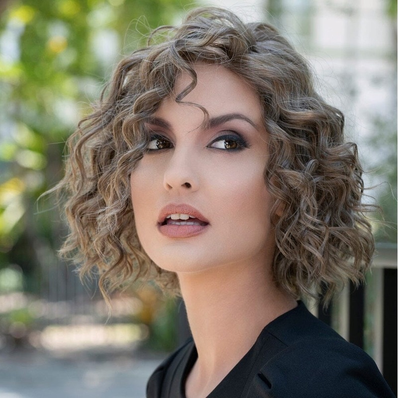 Jordan Wig by Envy | Human Hair Heat Friendly Synthetic Blend Fiber Envy Almond Breeze