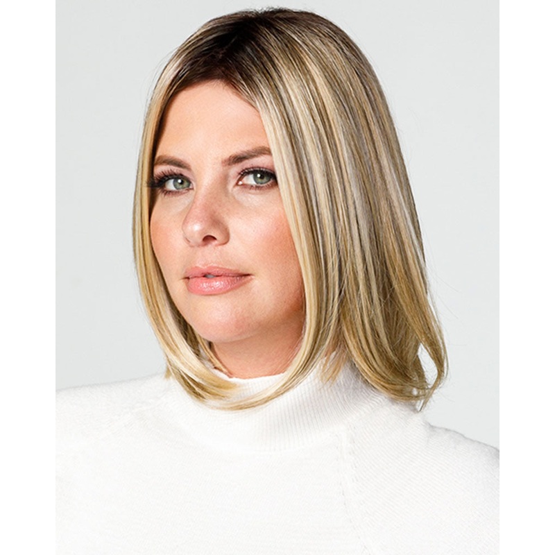 EasiPart Medium HD 12 inch (Exclusive) | Monofilament Synthetic Hair Topper by Jon Renau 12FS12