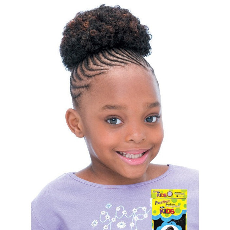 Freetress Kids Ponytail AFRO 4 Inch 1