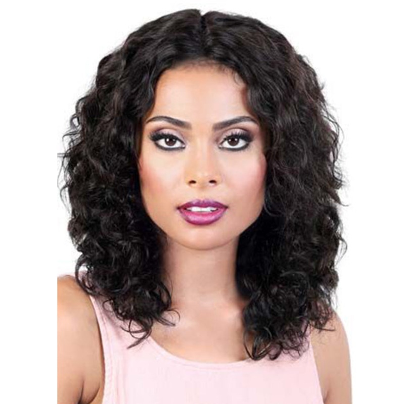 HPL Spin70 | Lace Part Remy Human Hair Wig by Motown Tress Natural