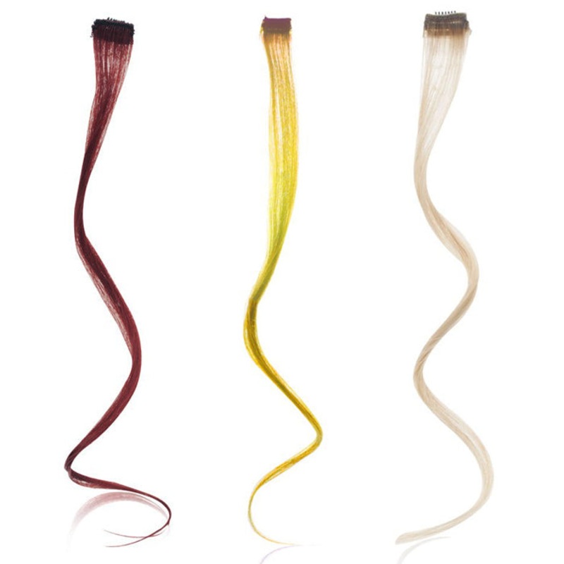 Lord & Cliff 100% Human Hair Clip-In – HIGHLIGHT STRAIGHT 18″ 613
