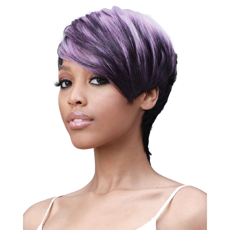 Miki | Monofilament Crown Synthetic Wig by Bobbi Boss 1