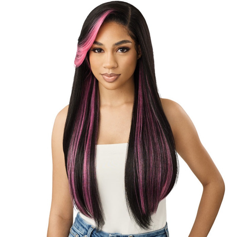Outre Melted Hairline Glueless HD Lace Front Wig – MH 101 1