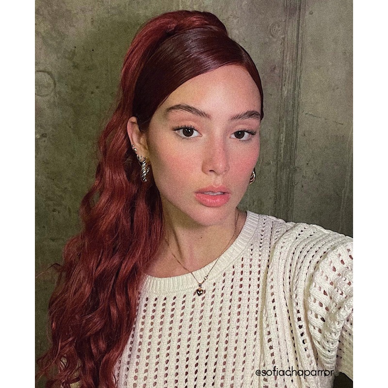 ponytail – copper. 14 inches