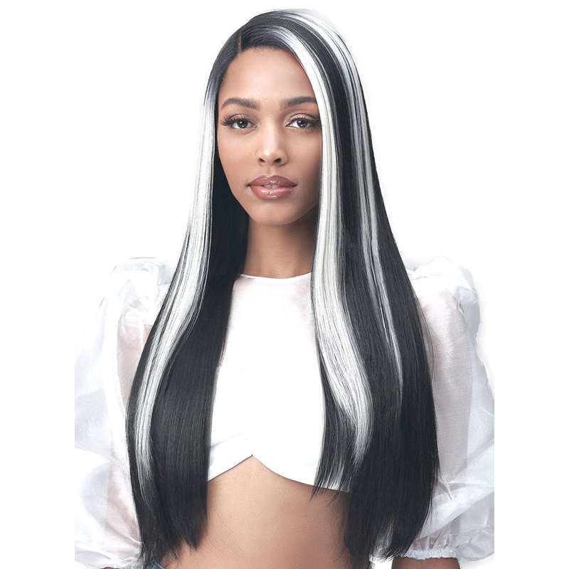 Bobbi Boss  Chunky Highlights HD Deep Part Lace Front Wig – MLF553 SAFFRON 1