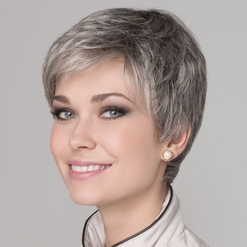 GINGER SMALL | Synthetic Lace Front Wig | Ellen Wille COFFEE BROWN MIX Petite