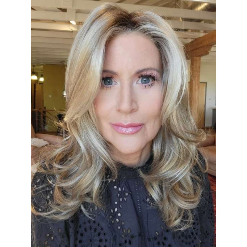 Gisele | Synthetic Lace Front Wig (Mono Top) 1B