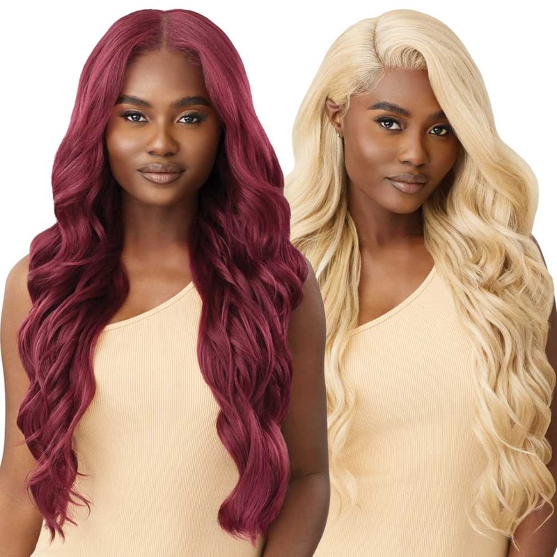 Outre Perfect Hairline 13X6 Lace Frontal Wig – Arnell 1 JET BLACK