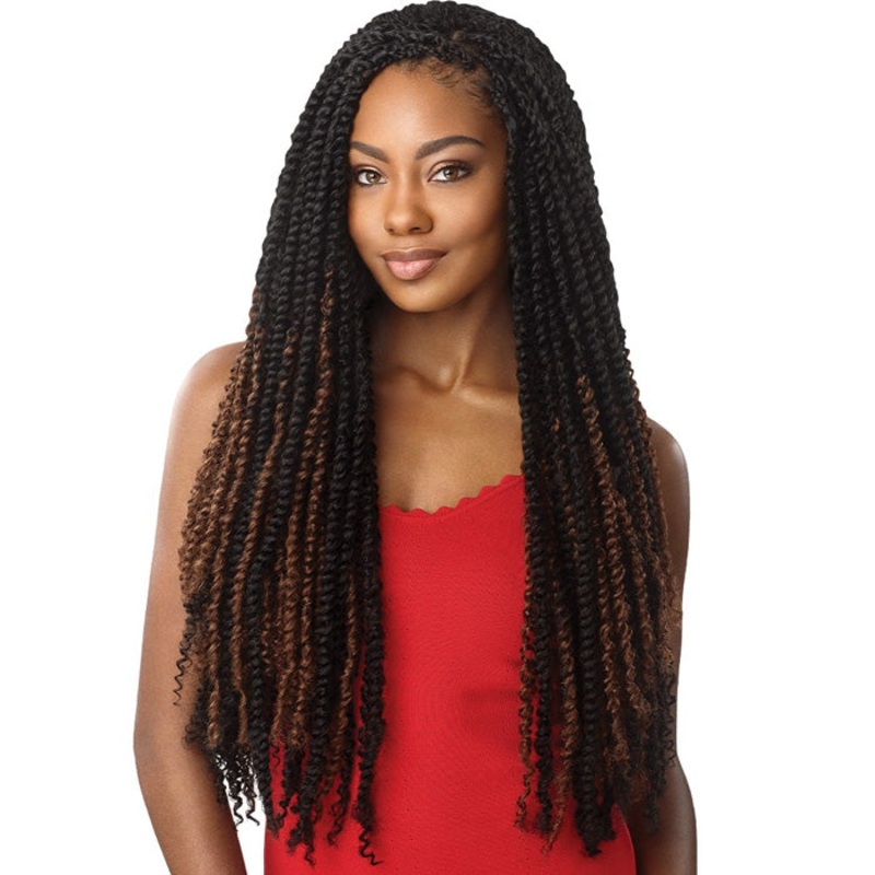 Outre X-Pression Twisted Up Crochet Braid – PASSION WATERWAVE 24″ 950