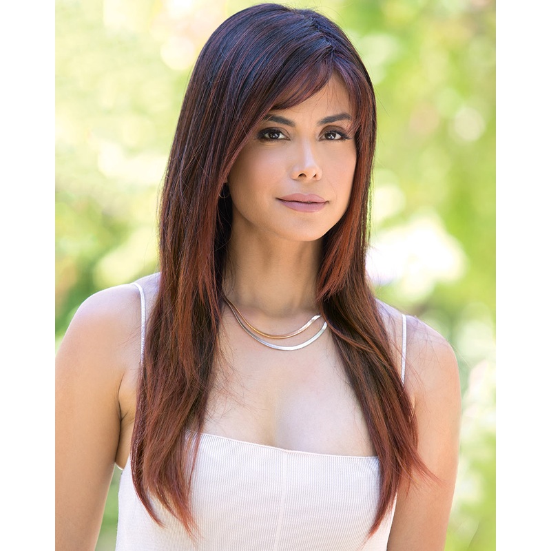 Robin | Synthetic Wig by Noriko Burgundy Rosa