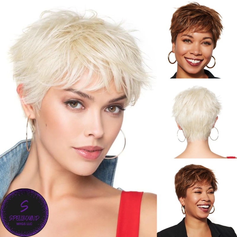 Brushed Pixie – Look Fabulous Collection by TressAllure 1B/BURG – Black with Burgundy