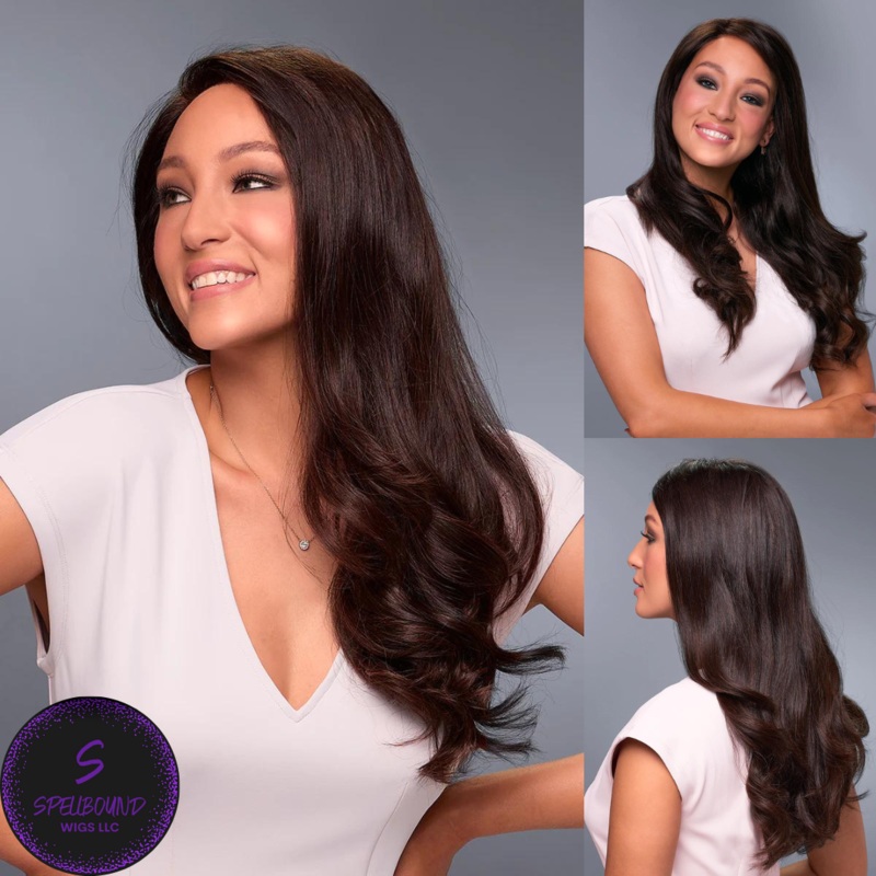 Blake Lite – SmartLace Lite Human Hair Wigs Collection by Jon Renau 4RN – Natural Dark Brown (Renau Naturals HH)