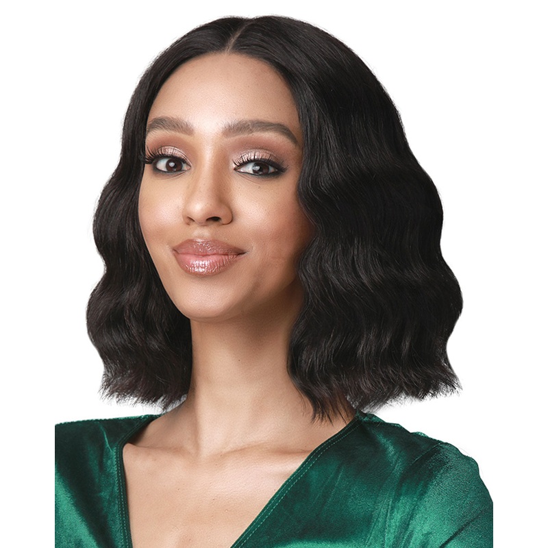 Kendal | Lace Front Human Hair Wig by Bobbi Boss Natural