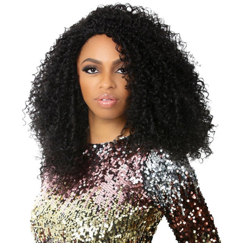 Nutique BFF Human Hair Blend Half Wig – DAVIDA 1